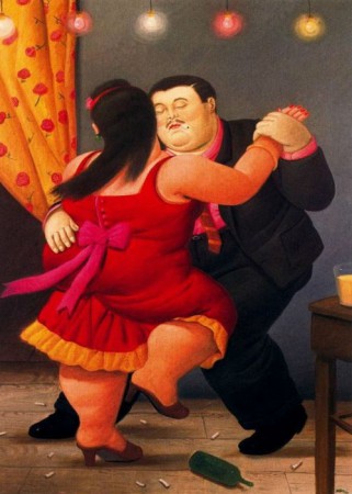 Bailarines - Fernando Botero